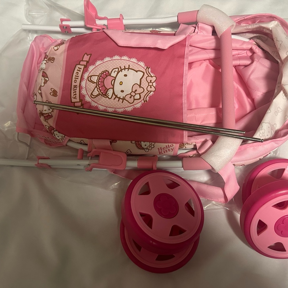 Sanrio Pink Baby Doll Stroller - Picture 7 of 16